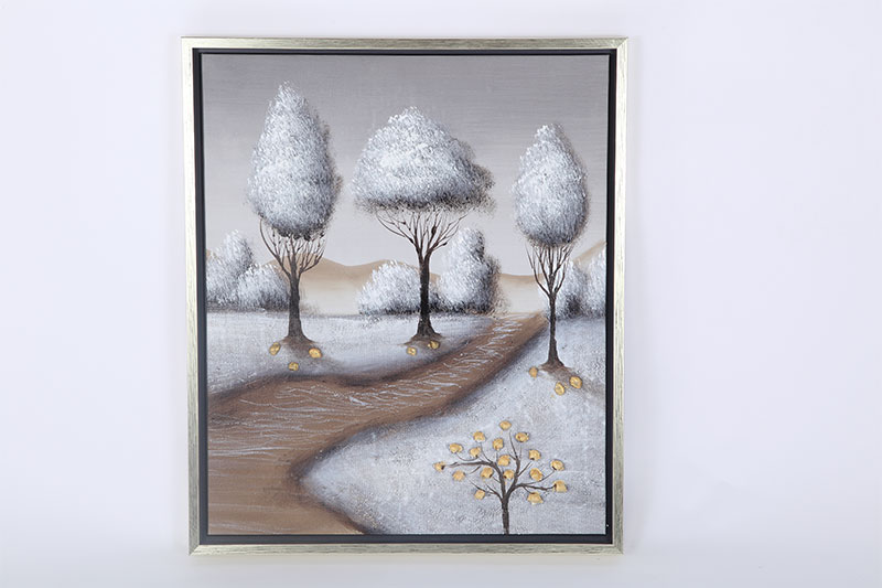 现代装饰画创意家居工艺品 简约工艺油画75*75-3-24