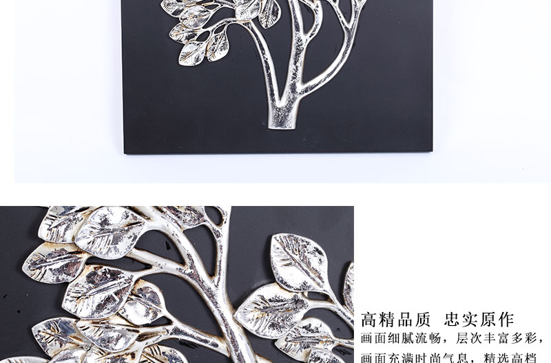 沙发背景墙装饰油画 家居工艺品 简约工艺油画40x40-37