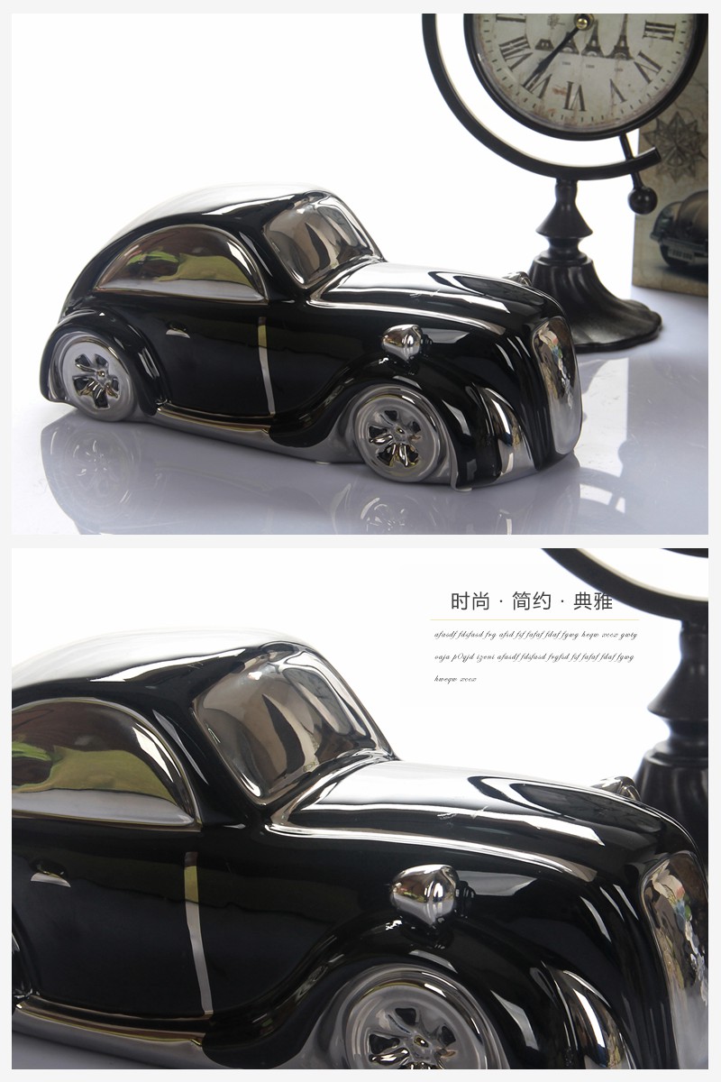 简约家居家装饰品客厅小车工艺品摆件（不含木架费） NHTC1006-BS2
