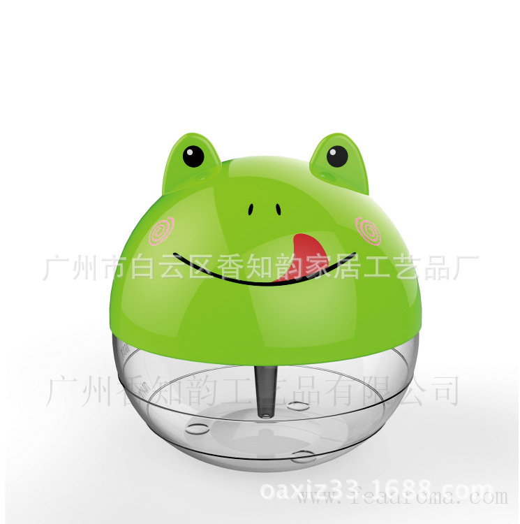 迷你静音家用青蛙卡通加湿器 办公室香薰 特价空气净化器2301