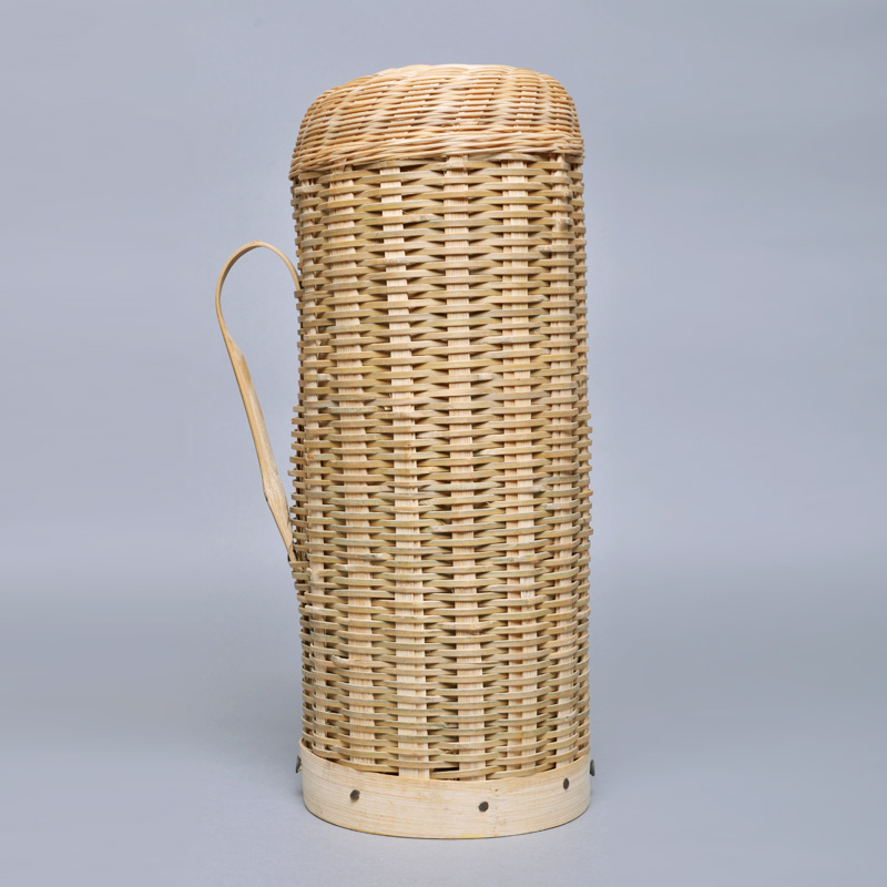 [品尚行]复古怀旧竹编热水瓶家用罩青蔑开水壶外壳保温暖水瓶古代手编