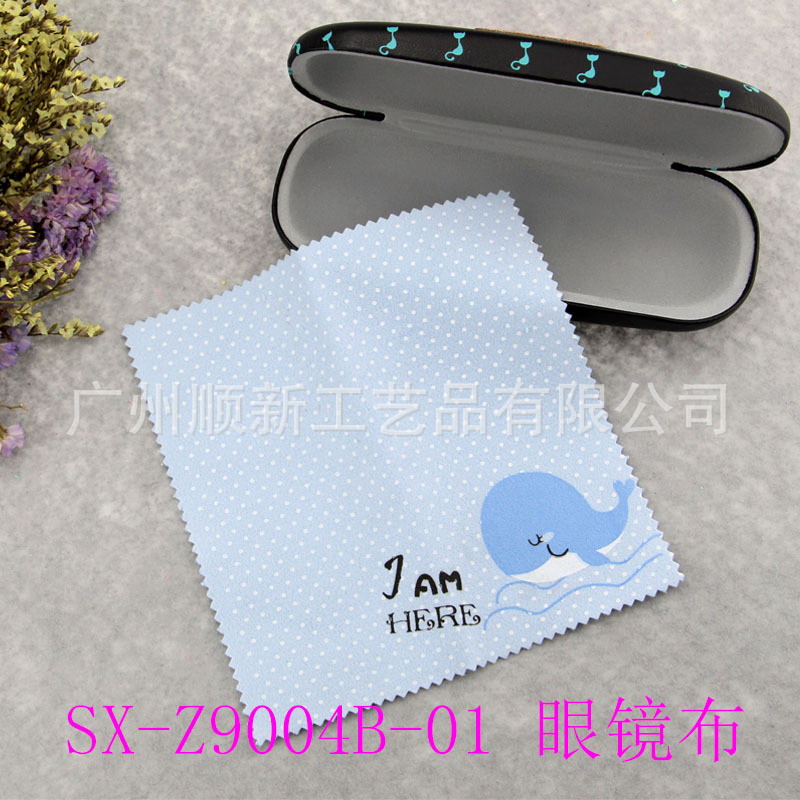 【2015爆款】工厂直供批发可爱卡通双面绒印花眼镜布镜头布檫拭布 SX-Z9004B-014