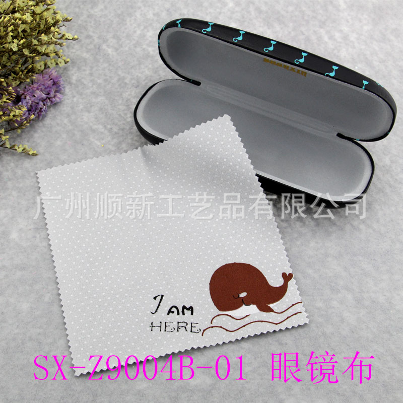 【2015爆款】工厂直供批发可爱卡通双面绒印花眼镜布镜头布檫拭布 SX-Z9004B-016