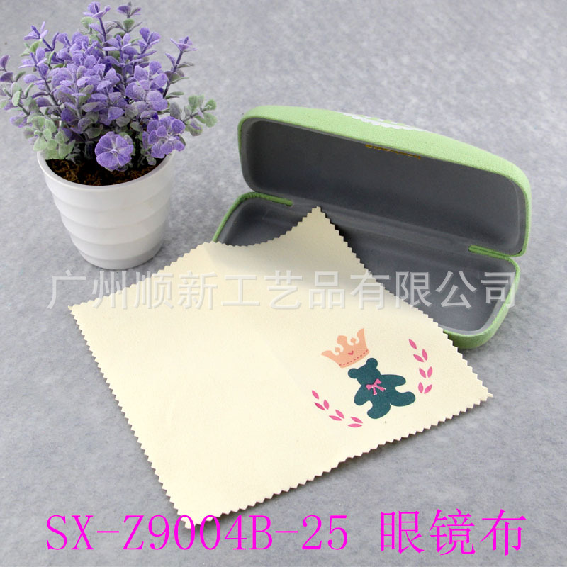 【2015爆款】工厂直供批发可爱卡通双面绒印花眼镜布镜头布檫拭布 SX-Z9004B-256