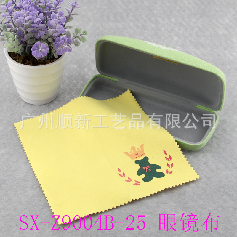 【2015爆款】工厂直供批发可爱卡通双面绒印花眼镜布镜头布檫拭布 SX-Z9004B-254