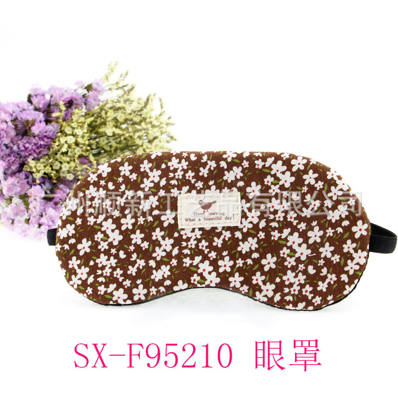 【2015热卖推荐】工厂批发日韩碎花舒缓压力缓解疲劳冰袋遮光眼罩SX-F952104