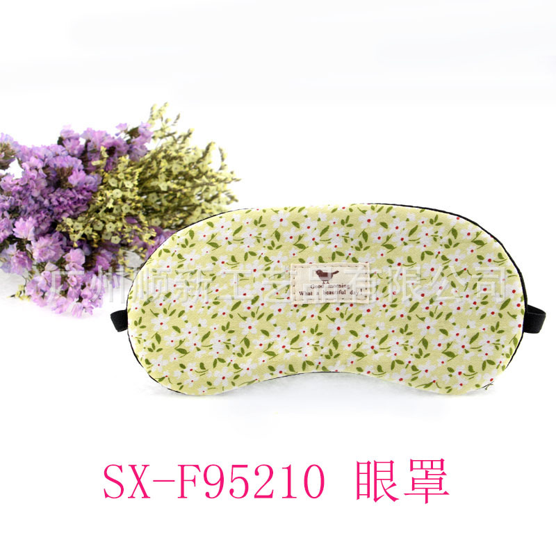 【2015热卖推荐】工厂批发日韩碎花舒缓压力缓解疲劳冰袋遮光眼罩SX-F952102
