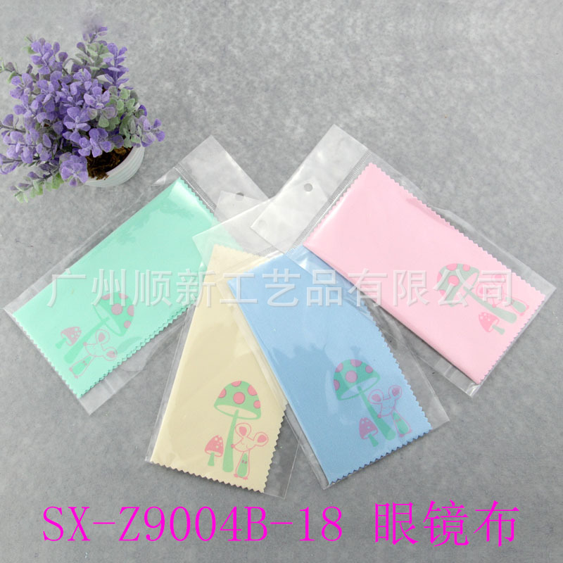【2015爆款】工厂直供批发可爱卡通双面绒印花眼镜布镜头布檫拭布 SX-Z9004B-186