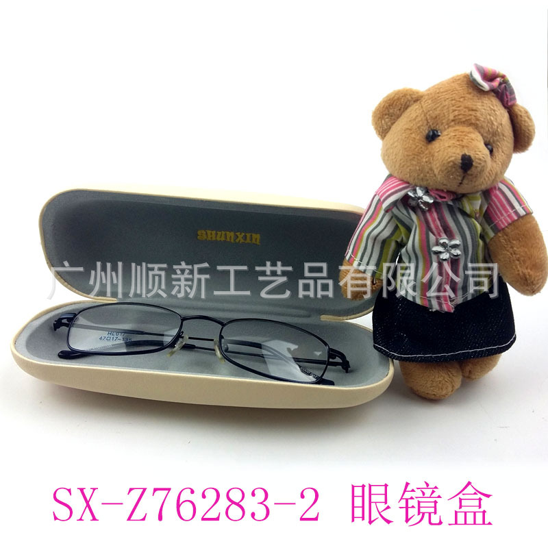 【2015批发促销】工厂低价直供订制新款皮质印花时尚框架眼镜盒11