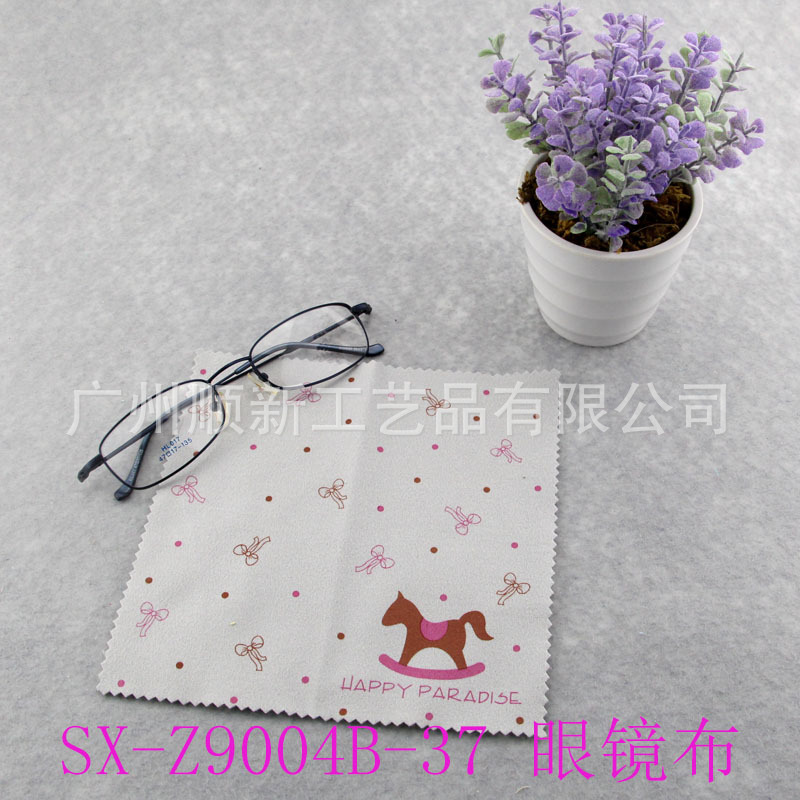 【2015爆款】工厂直供批发可爱卡通双面绒印花眼镜布镜头布檫拭布7