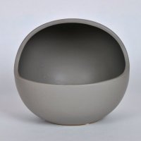 简约创意陶瓷摆件 时尚艺术扁圆造型装饰摆件  创意家居摆设软装饰品OH086-8303-58G2