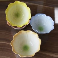 创意花型碗 沙拉碗 陶瓷餐具 日式米饭碗礼品 5.5英寸2402A-2402D