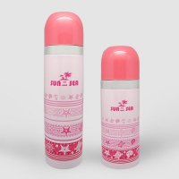 韩版印花海星萌萌子弹头保温杯500ML
