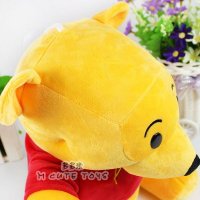 毛绒玩具地摊卡通公仔维尼熊毛绒娃娃奖品专用厂家直销