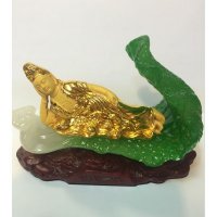 沙金如意观音摆件