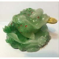 汽车摆件车载装饰品---玉招财金蝉