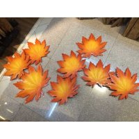 枫叶壁挂套装 创意家具高档墙壁装饰挂件组合壁饰 BG-0011