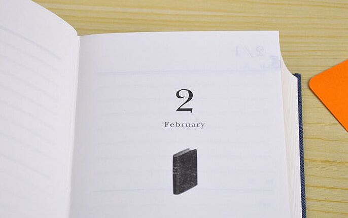 韩版记事本三年日记 精装本带月份布艺笔记本记录宝宝成长8