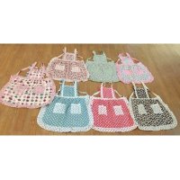 韩版公主双层围裙厨房围裙时尚防污围裙工字背围裙