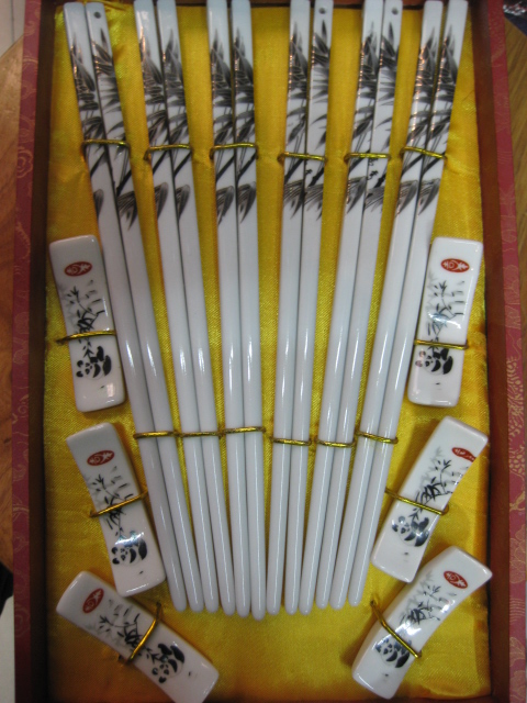 6对陶瓷筷子1