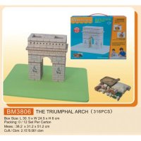 DIY真砖真瓦迷你建筑BM3806