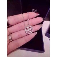 925银四叶草项链