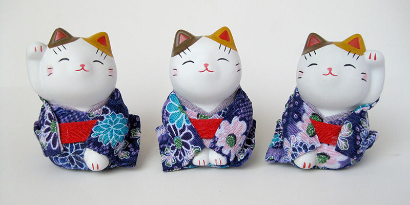 日式创意卡通招财猫造型摆件家居装饰摆件动物摆件4