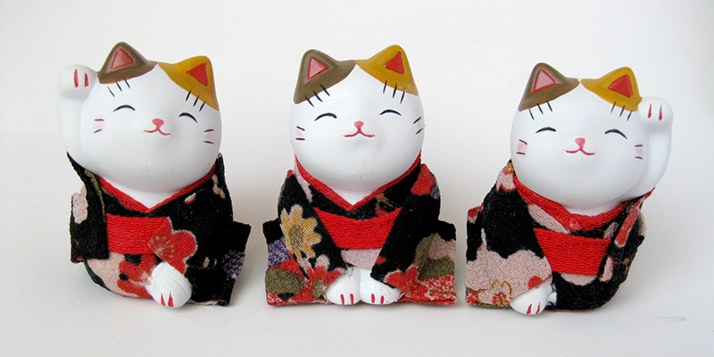 日式创意卡通招财猫造型摆件家居装饰摆件动物摆件3