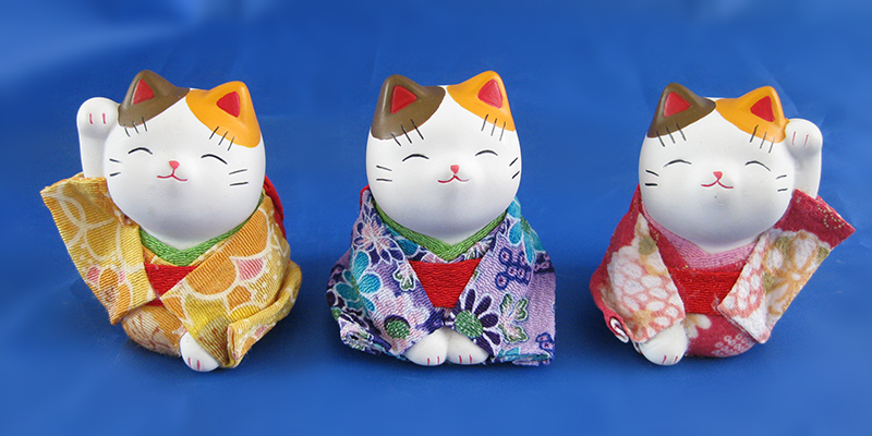 日式创意卡通招财猫造型摆件家居装饰摆件动物摆件1