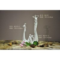 欧式后现代风格树脂人物摆件家居装饰摆件