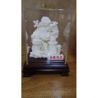 西藏风光 传统工艺品 家居摆件 送礼佳品 纯手工牦牛骨