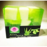 泰国进口手工芦荟精油皂 美白护肤 深层清洁 长效滋润