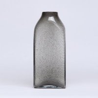 简约现代欧式浅灰色铜网玻璃花瓶摆件装饰家居样板房软装配饰批发C601209380L