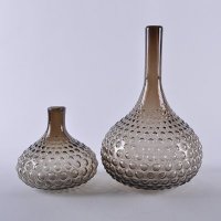 欧式简约缤纷系列灰色细口花瓶 样板房家居软装饰品摆件A2132