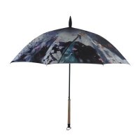 雨伞定制 商业插画雨伞 游戏宣传 广告活动 可来图定制来样定制  礼品伞   遮阳伞     晴雨伞