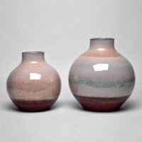高温陶瓷工艺品花瓶摆件中国风软装配饰508A/B