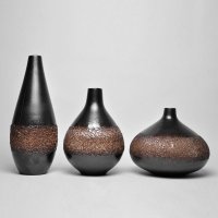 新款高档高温陶瓷花瓶摆件陶瓷创意工艺品家居门厅花瓶TYH-A-C
