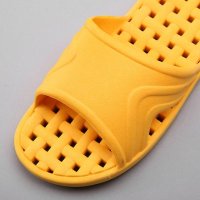 韩国进口镂空防滑按摩拖鞋 均码镂空漏家居浴室胶拖鞋 按摩拖鞋 8805830068235