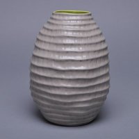 客厅/餐厅/阳关简约现代陶瓷褐色条纹花瓶RP-TCH6015