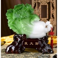 集美精品特色时尚精品家居饰品发大财仿玉精致工艺品造型摆件