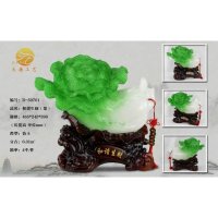 集美精品特色时尚风格家居饰品精致工艺品摆件（白菜、百财）和谐生财