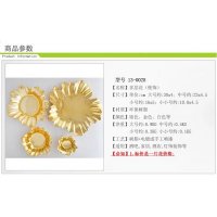新顺景定制 人气田园壁饰立体花朵 荷叶树脂墙面装饰 时尚创意电视背景墙壁挂