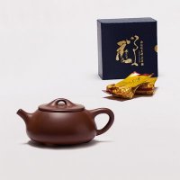禅茶礼1210-1石瓢壶、阿里山茶套装紫砂壶茶具套装
