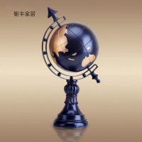 欧式现代风格地球仪摆件家居装饰摆件