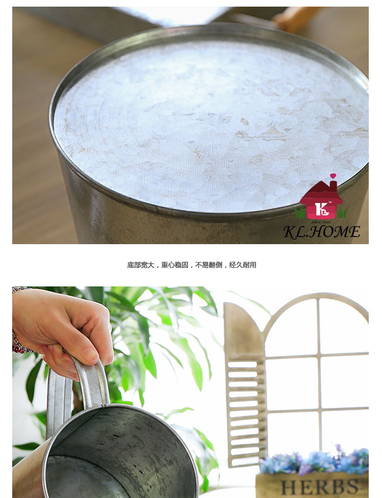 开利欧式创意奶壶造型花器饮料壶奶壶花瓶家居客厅插花器摆件H1478