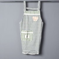 23#围裙时尚无袖围裙  韩式可爱厨房防油污防水围裙022