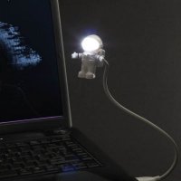 宇航员USB灯LED笔记本超萌小夜灯创意太空人键盘灯带开关