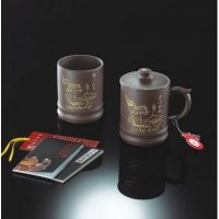 茗器  844B（盛世和美茶尚杯 ）紫砂茶杯套装