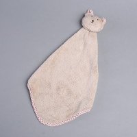珊瑚绒小熊擦手巾 KX29182