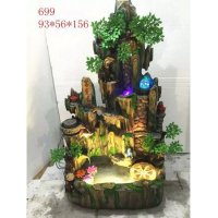 特大型户外假山风水轮流水喷泉酒店别墅庭院入户花园鱼池落地摆件